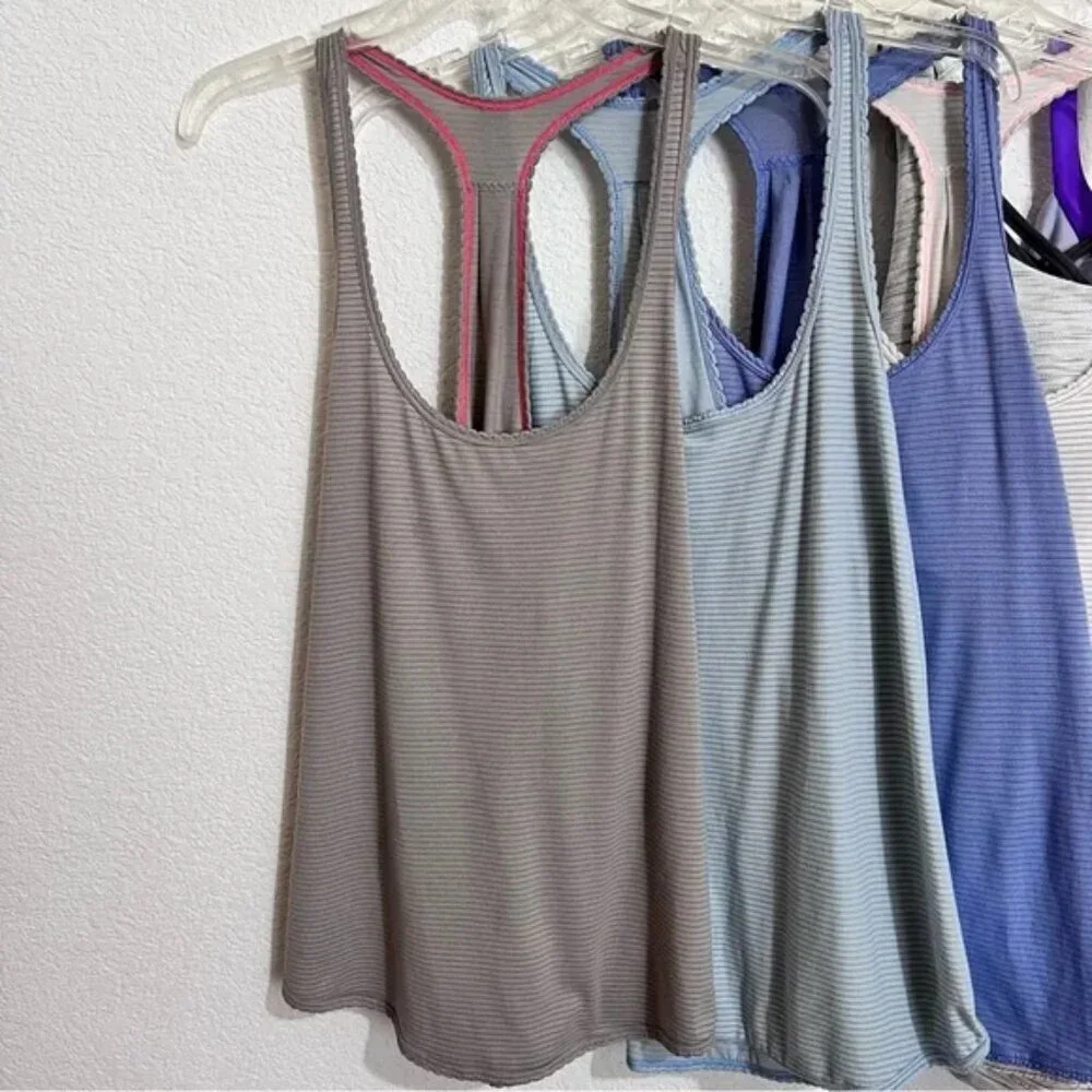 Lululemon Athletica Workout Tanks Bundle of 6 Assorted Styles